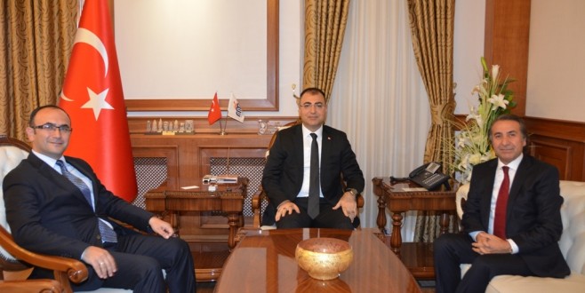 Karayolları Genel Müdürü kartal,Vali Toprak’ı Ziyaret Etti