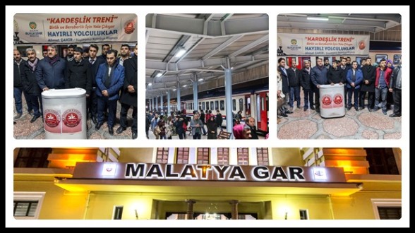 Kardeşlik Treni İle Tarihi Mekânlar Gezildi