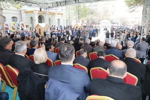 Kent Müzesi ve İspendere Şifalı İçmeleri törenle açıldı