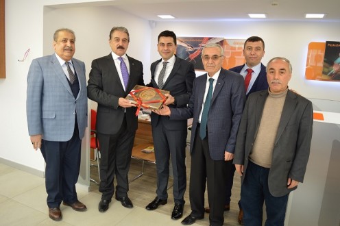 Keskin’den Ziraat Katılım Şubesine ziyaret