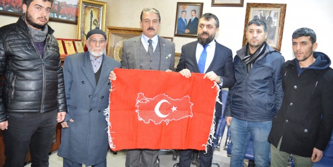 Keskin’e anlamlı hediye
