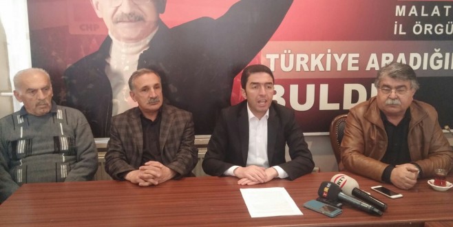 KİRAZ,"AK PARTİ'NİN DERDİ MALATYA DEĞİL"