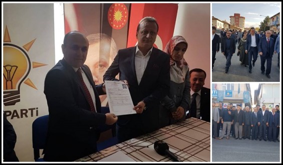 Kırteke Aday Adaylık Resmi Başvurusunu Yaptı