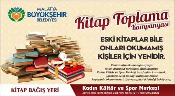 KİTAP TOPLAMA KAMPANYASI