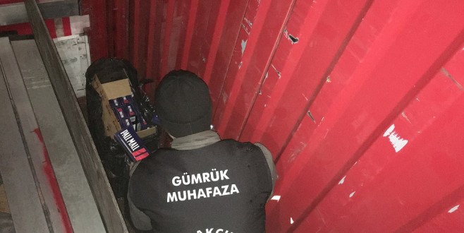 kocaeli'de Sigara Operasyonu