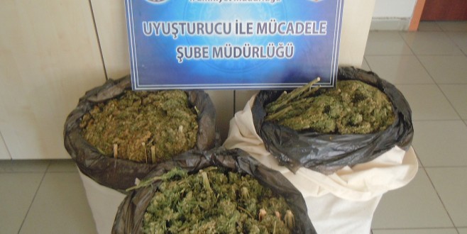 Malatya’da 30 Kilo Esrar Maddesi Ele Geçirildi
