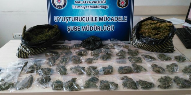Malatya Emniyeti Uyuşturucuya Göz Açtırmıyor