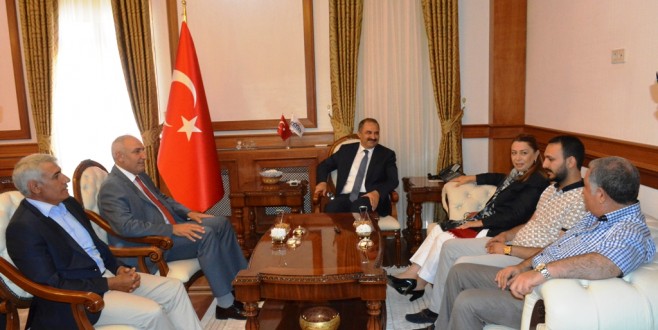 Malatya Milletvekili Çalık, Vali Kaban’ı Ziyaret Etti