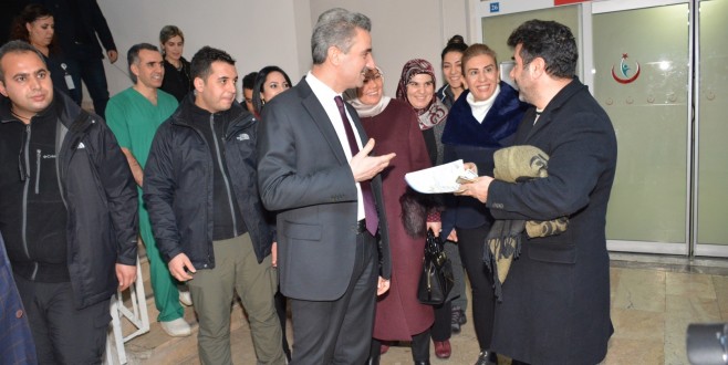 2019 Yılı İlk Bebekleri ve Sevgi Evlerindeki Çocuklar Ziyaret Edildi