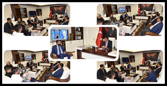 Malatya Tarım Platformu Yönetimi, Başkan Gürkan’ı Ziyaret Etti