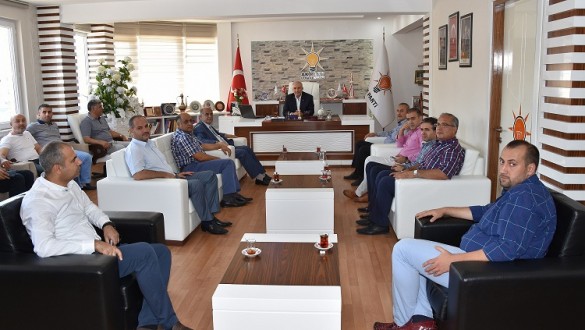 MALATYA TSO'DAN AK PARTİ İL BAŞKANI KAHTALI’YA ZİYARET