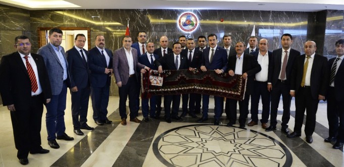 Malatya TSO Heyeti, Bakan Tüfenkci'yi Ziyaret Etti