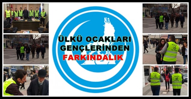 Malatya Ülkü Ocakları Gençleri’nden Farkındalık