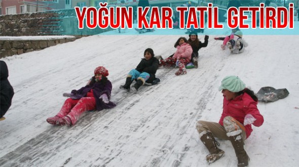 Malatya'ya Kar Tatili