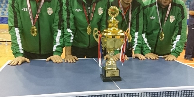 MASA TENİSİ TAKIMI TOKAT’TA ŞAMPİYONLUĞUNU İLAN ETTİ