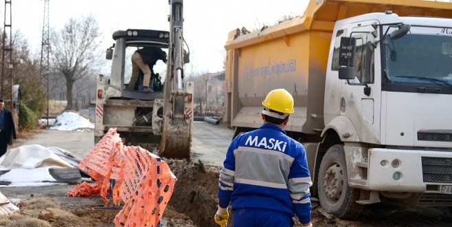 Maski 2016 Yılında 538 Km İçmesuyu Hattı Çalışması Yaptı