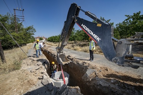 MASKİ’den 6 Mahalleye 4 Bin 220 Metrelik Kanalizasyon Hattı