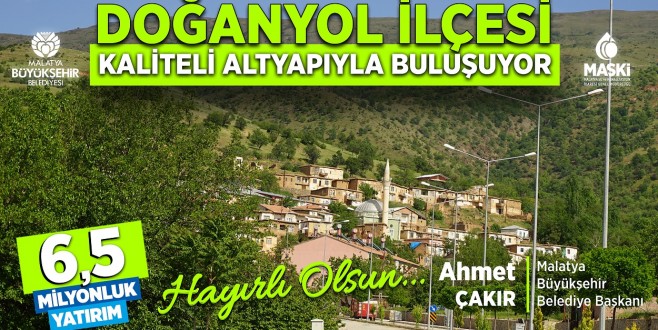 Maski’den Doğanyol’a 88 Km Hat