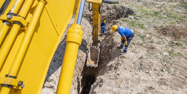 MASKİ, Eski Malatya’yı Besleyen Ana Şebeke Hattını Yeniliyor