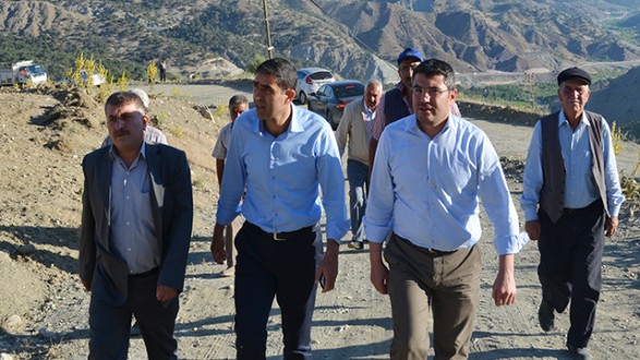 MASKİ GENEL MÜDÜRLÜĞÜ  HEYELAN BÖLGESİNDE