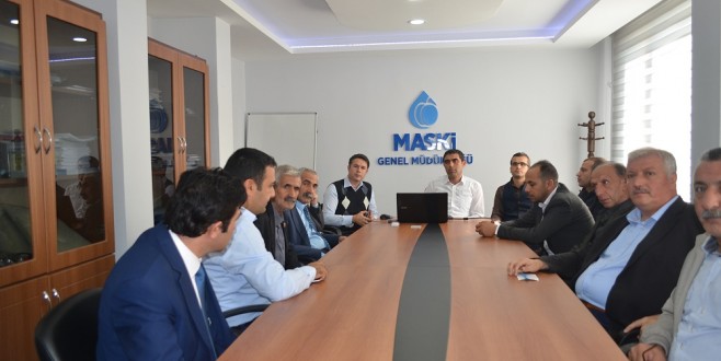 Maski, Muhtarlara Yatırımlarını Anlattı
