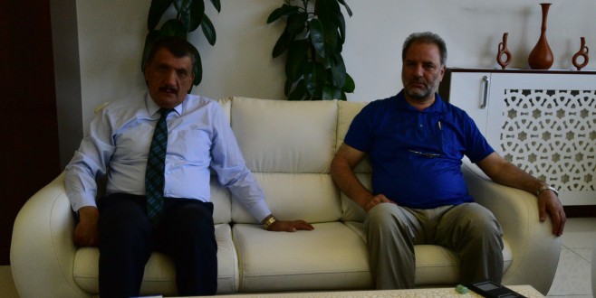 Mazlum-Der Genel Başkanı Beyhan, Başkan Gürkan’ı Ziyaret Etti