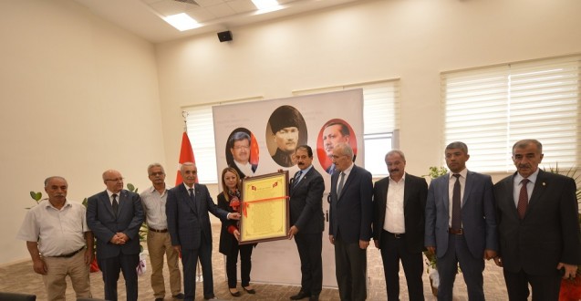 MESOB Heyetinden Rektör Prof. Dr. Karabulut’a hayırlı olsun ziyareti
