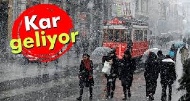 Meteorolojiden Uyarı, Kar Geliyor