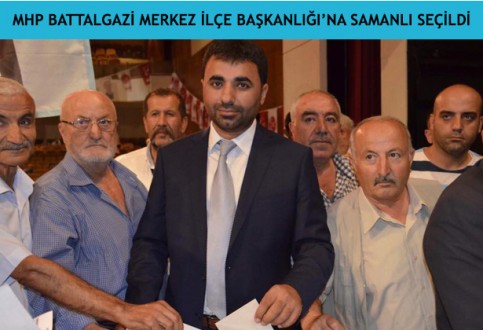 MHP BATTALGAZİ İLÇE TEŞKİLATINDA KONGRE HEYECANI YAŞANDI