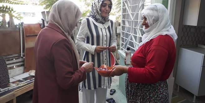 MHP’ den İhtiyaç Sahiplerine Et Dağıtımı