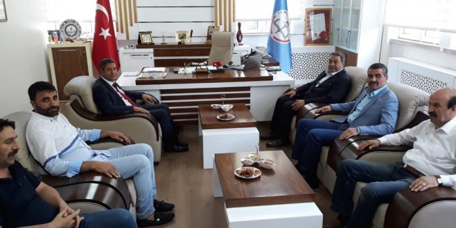 MHP&#039;li Fendoğlu, kurum ve STK&#039;ları ziyaret etti