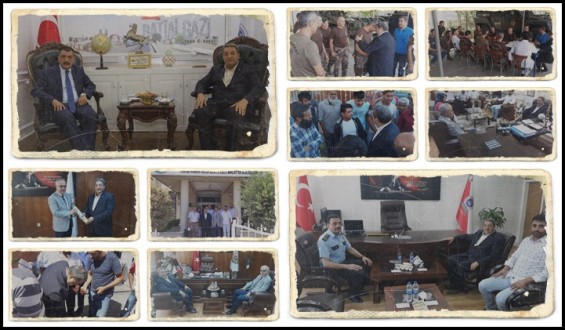 MHP&#039;li Fendoğlu, nezaket ziyaretlerine devam etti