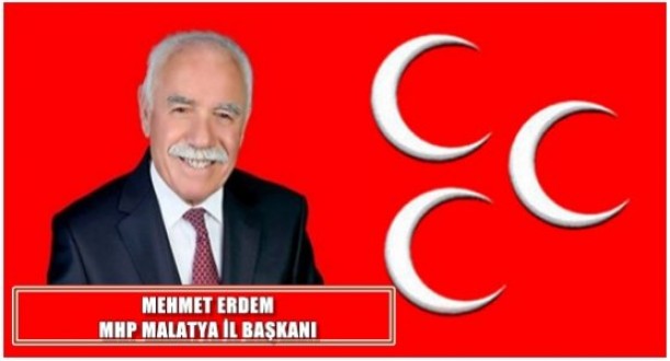 MHP Malatya İl Başkanı Erdem'in Öğretmenler Günü Mesajı