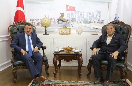 MHP Malatya Milletvekili Fendoğlu, Başkan Gürkan’ı Ziyaret Etti