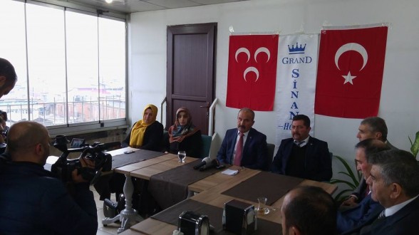 Mhp Merkez İlçe Başkanı Kaya Basın Mensuplarıyla Bir Araya Geldi