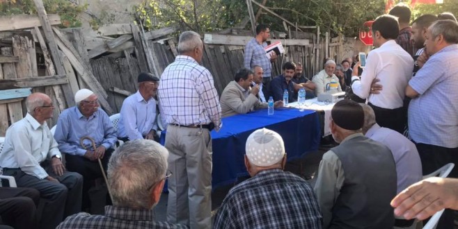 Milletvekili Fendoğlu, Beydağı Mahallesi&#039;nde sorunları dinledi