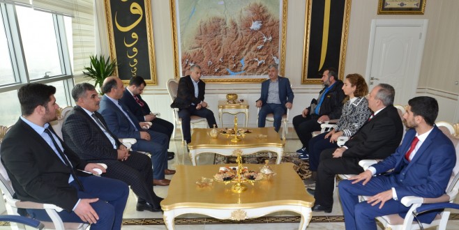 Milletvekili Külünk, Başkan Polat&#039;ı ziyaret etti