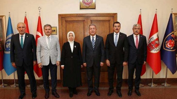 Milli Savunma Bakanına Ziyaret