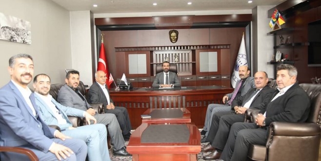 Muhtarlardan Başkan Şerifoğulları'na Teşekkür Ziyareti