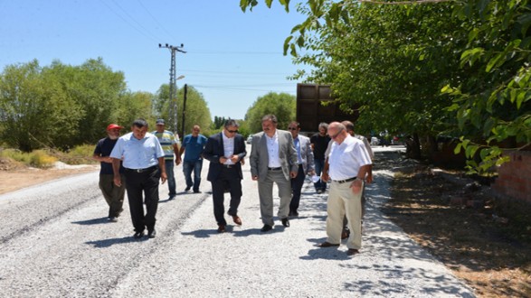 ORDUZU VE TOYGAR’DA 9 KİLOMETRE YOL ASFALTLANDI