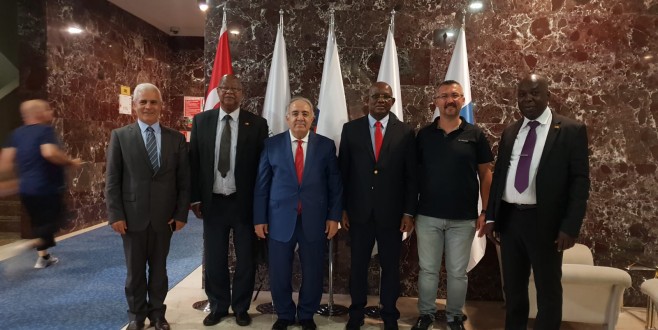 Prof. Dr.  Altan,  Gine Bissau Cumhuriyeti  Cumhurbaşkanı Adayını Ağırladı