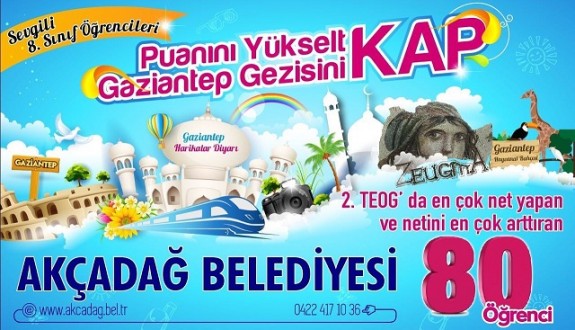 Puanını Yükselt Gaziantep Gezisini Kap