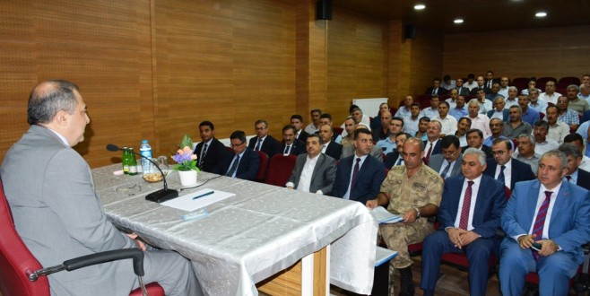 Pütürge Muhtarlarıyla, Kurum Yetkilileri Bir Araya Geldi