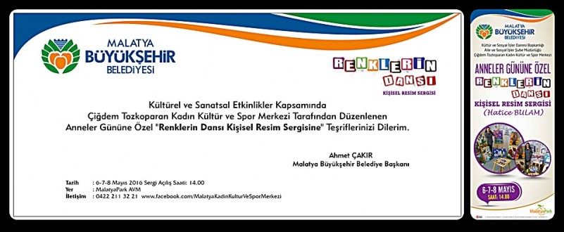 ‘RENKLERİN DANSI’ RESİM SERGİSİ