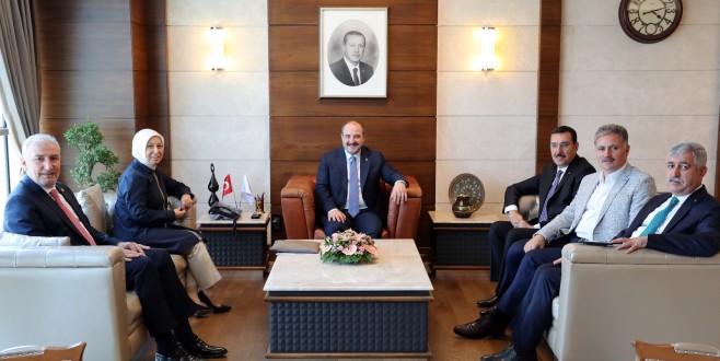 Sanayi Ve Teknoloji Bakanı Varank’a Ziyaret