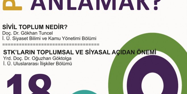 Sivil Toplumu Anlamak İçin Önemli Bir Panel