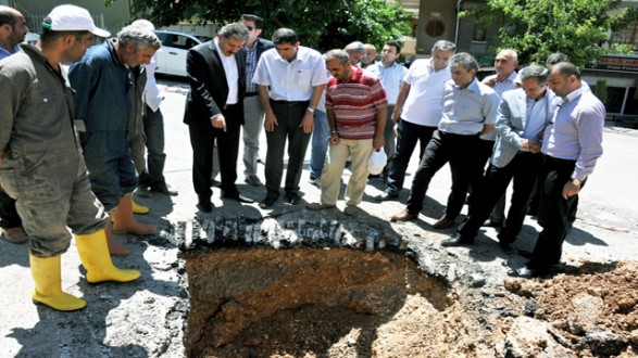 SON 10 GÜNDE 58 YERDE KAÇAK SU TESPİT EDİLDİ