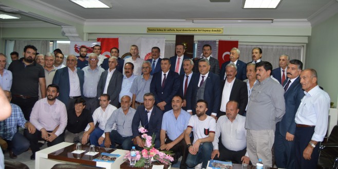 TESK, TOBB ve Türk-İş Başkanlarından MESOB’a ziyaret