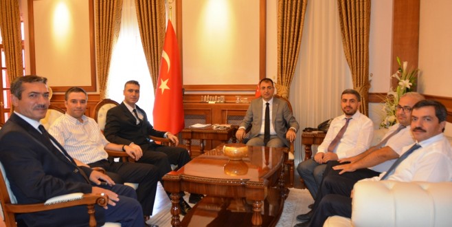 Tötm Yöneticileri Vali Toprak’ı Ziyaret Etti