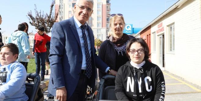 Trafik Parkı Özel Çocuklarla Şenlendi